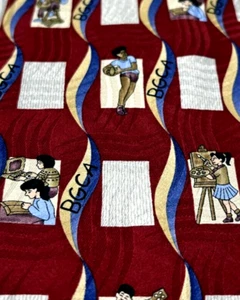 👔❤️BOYS AND GIRLS CLUB SUIT DESIGNER NECKTIE TIE FREE SHIPPING 👔❤️ BGCA - Picture 1 of 5