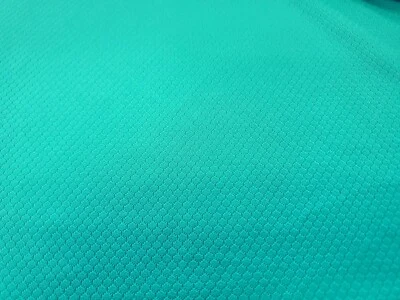 Jersey malha diamante tecido poli vestuário padrão jacquard vendido por jarda  - Imagem 1 de 2