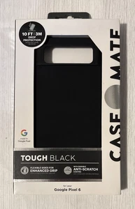 Case-Mate Tough Series Hardshell Case for Google Pixel 6 - Matte Black - Picture 1 of 1