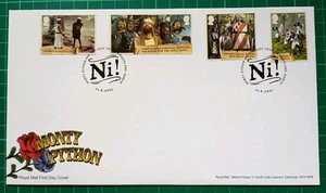 2025 MONTY PYTHON SET OF 4 EX-MS ON ROYAL MAIL FDC Knights End March PMK - Picture 1 of 3