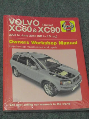 HAYNES VOLVO XC60 & XC90 DIESEL 2003-2013 Brand New Sealed - Image 1 of 2