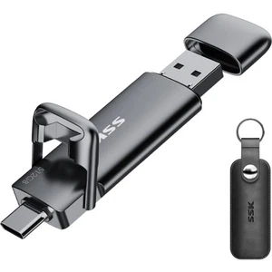 USB-C,USB-A SSD,512GB,extrem schnell,USB 3.2,Speicherstick,Android,Laptop - Bild 1 von 10