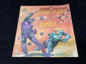 Kid Stuff Records 292 Sectaurs Invasion of Skall Island 24-Page Book No Record - Picture 1 of 4