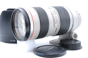 Near Mint Canon EF 70-200mm f/2.8 L USM Telephoto Zoom Lens EF Mount w/ Hood - Picture 1 of 24