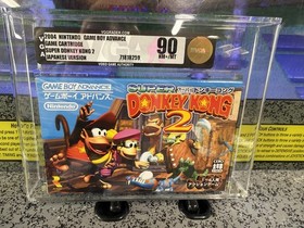 2004 Nintendo Game Boy Advance Super Donkey Kong 2 Japan VGA 90 NM+/MT Sealed