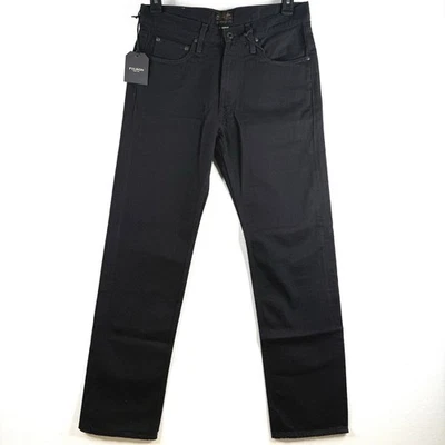 Filson Rail Splitter Jeans 32x33 Rinse Black Dark Denim Made in USA 20172097 - Image 1 of 4