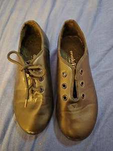 Revolution Dancewear Premium Jazz Tap Shoe Black - 2.5 AD CHILD Size - Picture 1 of 5