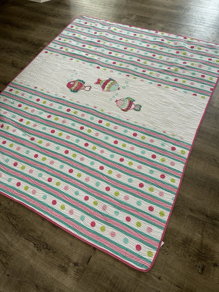 COLCHA EDREDÓN CYNTHIA ROWLEY PEZ BURBUJA - TAMAÑO DOBLE Foto 1 de 4