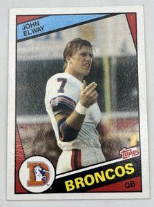 1984 Topps Set Break # 63 John Elway RC High Grade Amazing Centering - Picture 1 of 6