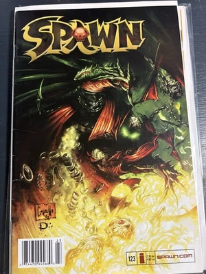 SPAWN #123 | Greg Capullo | Newsstand UPC Variant | RARE | 2003 | FN/VF - Image 1 of 2