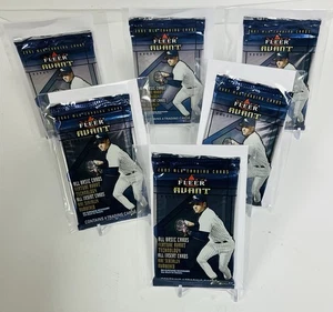 2003 Fleer Avant Baseball Factory Sealed Hobby Pack Lot of (x6) HOBBY PACKS - Bild 1 von 21