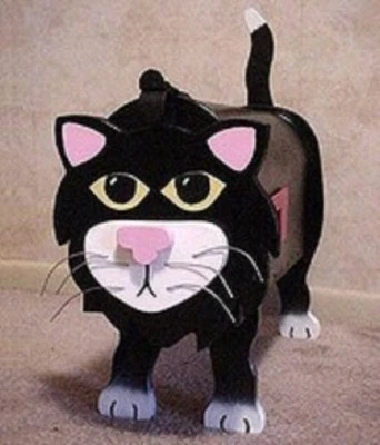 NUEVO Gatito Buzón Gato Negro Foto 1 de 4