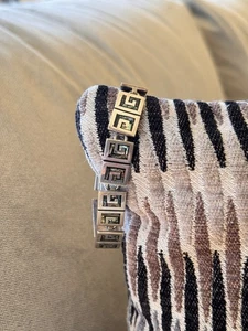 Vintage Taxco Mexiko Sterlingsilber Intarsien Abalone Armband TS-84 - Bild 1 von 8