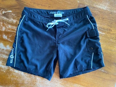 Pantalones cortos de surf/natación Hang Ten talla 7; entrepierna de 6" Foto 1 de 3