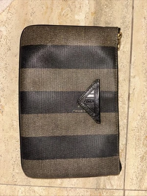 复古正品皮革 Fendi 化妆包和旅行袋 — 第 1/4 张图片