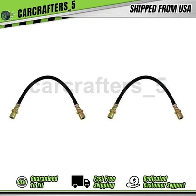 2 задних тормозных гидравлических шланга для 1978 1979 1980 Ford Fiesta 1,6 л - Изображение 1 из 4