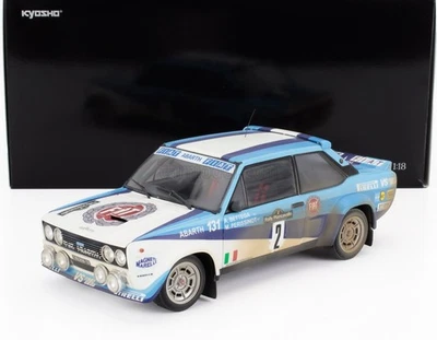 MODELLINO AUTO STATICO KYOSHO FIAT 131 ABARTH RALLY PIANCAVALLO 1981 BETTEGA - Immagine 1 di 4