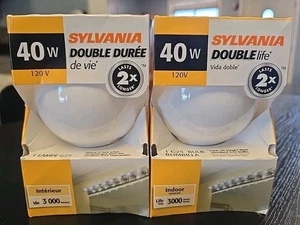 2 Sylvania 14148 - 40G25/DLSW/BL G25 Decor Globe Light Bulb - Picture 1 of 4