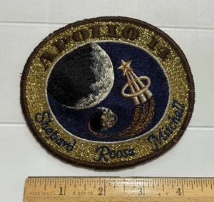 Parche bordado trasero de tela Hermanos León misión luna lunar NASA Apolo 14 XIV - Imagen 1 de 4