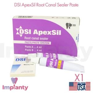 Pasta Selladora Dental ApexSil Root Canai 2 Tubos 4gr Cada uno y Almohadillas Mezcladoras - Imagen 1 de 3