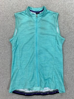 Jersey de ciclismo Specialized cremallera completa sin mangas (pequeño para mujer) azul Foto 1 de 4