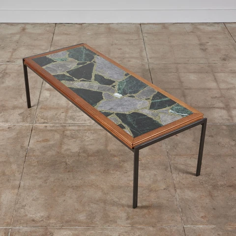 Marble Terrazzo Coffee Table by Framac c.1960s Cover