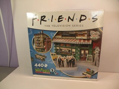 Wrebbit 3D Friends TV Series Central Perk Coffee Shop 440-Piece 3D Jigsaw Puzzle - Image 1 of 3