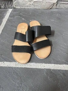 Dolce Vita Black Sandals size 8.5 - Picture 1 of 3