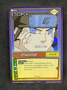 NARUTO TCG LA FORZA DELLA FOGLIA BYAKUGAN TE-42 HOLO ITA NM - Picture 1 of 2