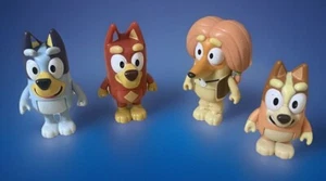 Bluey Bingo and Friends 4 Pc Lot of 2.5-3.25" Poseable Figures Ludo Studio - Picture 1 of 6
