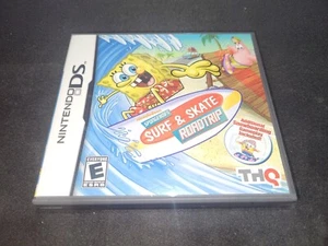 SpongeBob's Surf & Skate Roadtrip THQ Nintendo DS NRMT condition COMPLETE n box! - Picture 1 of 3