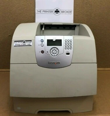 Lexmark T642N A4 Mono Laser Printer 0020G0251 - Image 1 of 4