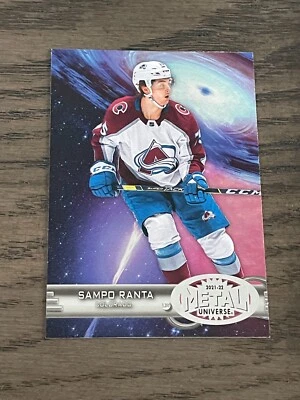 2020-21 Metal Universe 1997-98 Retro Rookie Sampo Ranta #R33 Avalanche - Image 1 of 2