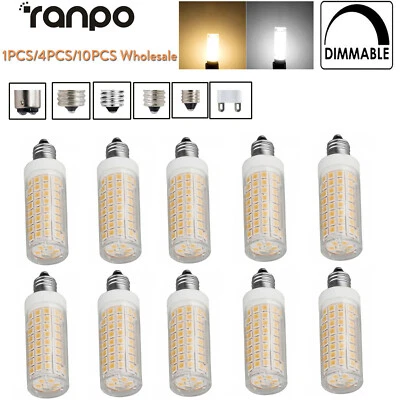 12W Led Corn Light Bulb G4 G9 G8 Gy6.35 Dimmable Bulbs 110V 130V 220V Lamp Warm - Image 1 of 4