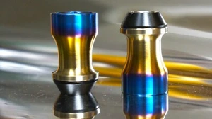 20pack set Locking 12x1.5 Titanium Lug Wheel Nut 60deg Floating Seat - Picture 1 of 13