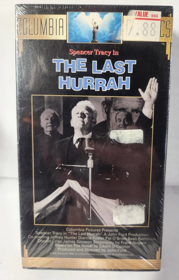 THE LAST HURRAH - SPENCER TRACY VHS 1991 COLUMBIA NEW & SEALED FREE SHIPPING - Image 1 of 3