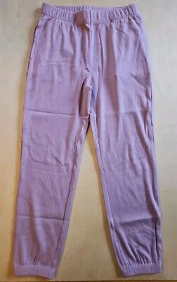 NWT HANNA ANDERSSON ORCHID HAZE ACTIVE JOGGER PANTS  120 6 7 - Image 1 of 4