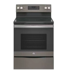 GE 30" Freestanding 5.3 Cu. Ft. Electric 4 Element Burner Range  - JB645EKES - Picture 1 of 5