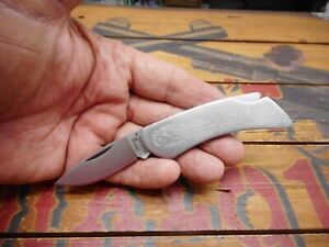 Zippo Pocket Knife Lockback Plain Edge Blade USA Pheasant Hunter