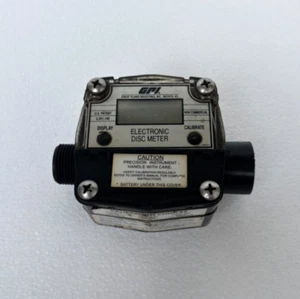 GPI LM-300-Q6N 1" 2-20 GPM Flow Range Digital Oil Meter, Quarts, NPT - Picture 1 of 7