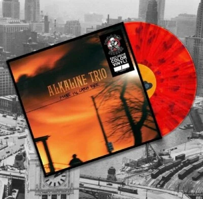 ALKALINE TRIO MAYBE I'LL CATCH FIRE LP Orange Splatter vinyl NOFX Mxpx Blink 182 - Image 1 of 2