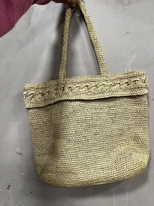 Bolso de hombro Helen Kaminski mediano shopper 100 % rafia - Imagen 1 de 6