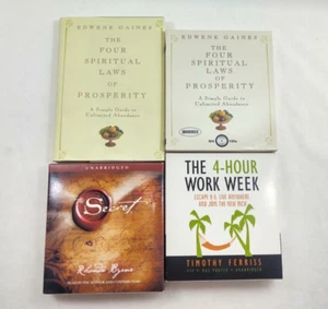 Prosperity Lot The Four Spiritual Laws of Prosperity Book Signed & CDs & More - Picture 1 of 19