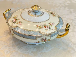 Vintage Noritake China Blue Dawn 622 bedeckt Gemüseschale 8,25" - Bild 1 von 6