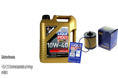 LIQUI MOLY, SCT GERMANY INSPEKTIONSKIT FILTER LIQUI MOLY ÖL 5L 10W-40 für Opel Zafira A F75_ 2.2 16V