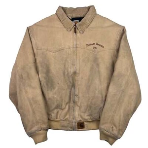 Carhartt Santa Fe Jacket Beige J14WET - Picture 1 of 6