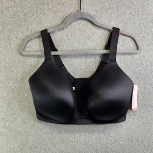 Ambrielle Bra 38DDD Black Lightly Lined Wire Free Full Coverage Back Smoothing - Picture 1 of 12