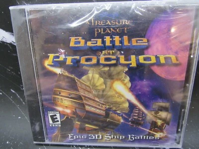Disney's Treasure Planet: Battle at Procyon (PC Computer Game 2002) *NEW* No Box - Image 1 of 4