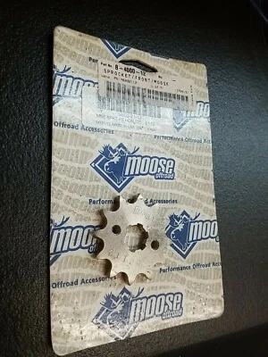 Moose 12t Honda Sprocket 420 Chain Z50 Ct70 Xr50 Xr70 Xr80 Zb50 Xr75 Xl80 Trx70 - Image 1 of 4