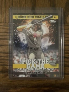 2022 Topps Series 1 Home Run Challenge Code Card Fernando Tatis Jr #HRC-1 - Picture 1 of 2